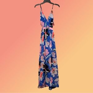 Express tropical maxi dress